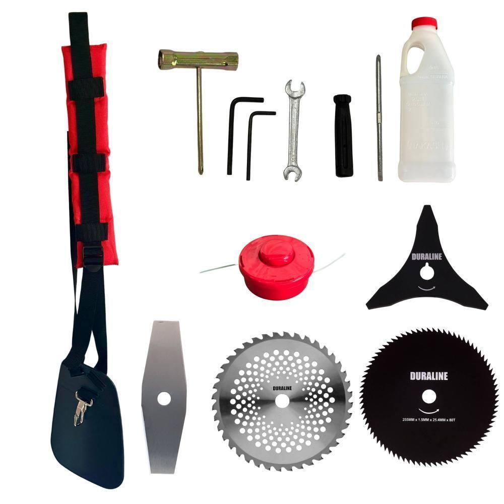 Roçadeira Kawashima Bcj620l 5 Opções De Cortes + Óleo Stihl - 8