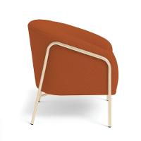 Poltrona Sala Industrial Alta Champanhe Stella Bouclê Terra D03 - D'rossi - 5