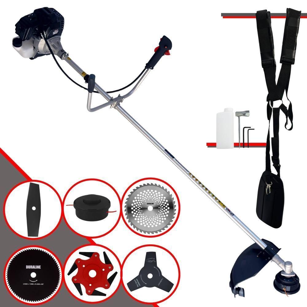 Roçadeira Toyama Rt43lb25a 43cc C- Facas 2p, 3p, 6p, 40d 80d - 1