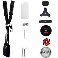 Roçadeira Toyama Rt43lb25a 43cc C- Facas 2p, 3p, 6p, 40d 80d - 6