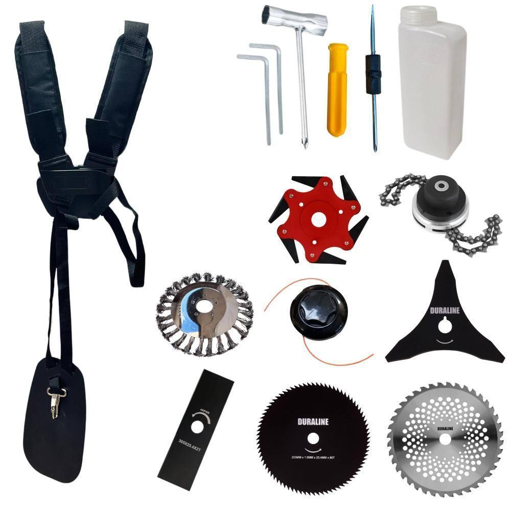 Roçadeira Anmax Cg520p 2t 2,2hp 52cc C- 8 Opções De Cortes - 7