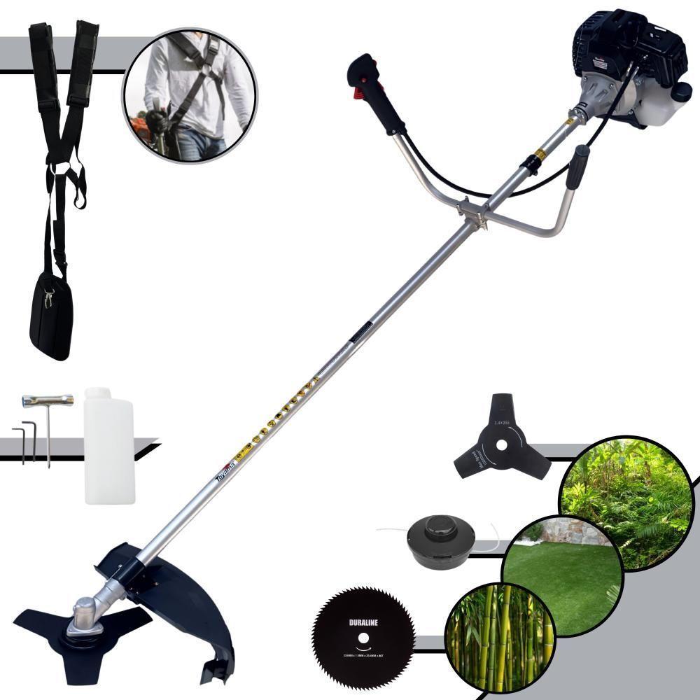 Roçadeira à Gasolina Toyama Rt43lb25a + Faca 80 Dentes Extra - 1