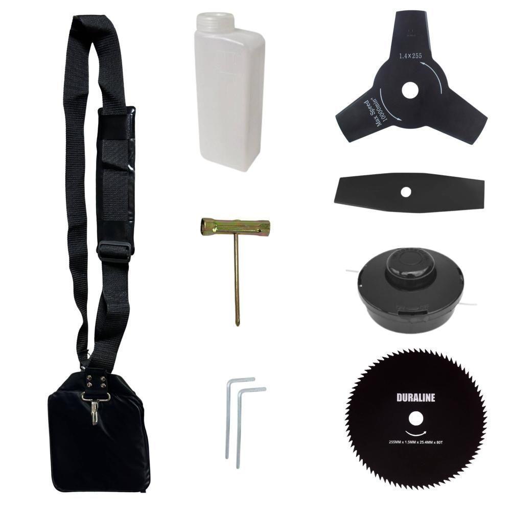 Roçadeira à Gasolina Tbc43-h Toyama 43cc 1,7hp + Faca 2p 80d - 7