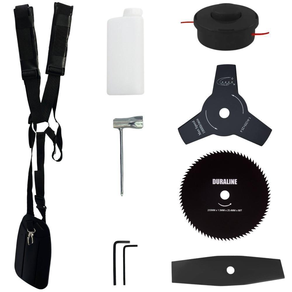 Roçadeira à Gasolina Rt43lb25a Toyama 1,7hp 10.000rpm 4 Em 1 - 6