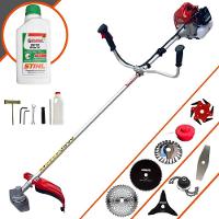 Roçadeira Kawashima Bcj620 + 8 Opções De Cortes + Óleo Stihl - 1