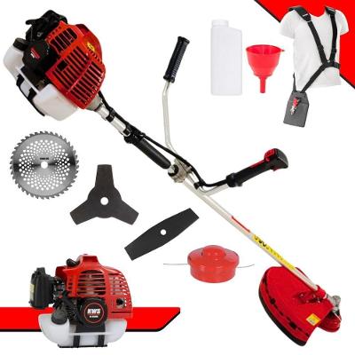 Roçadeira à Gasolina Kw43l Kawashima 43cc + Faca 2p + 40d
