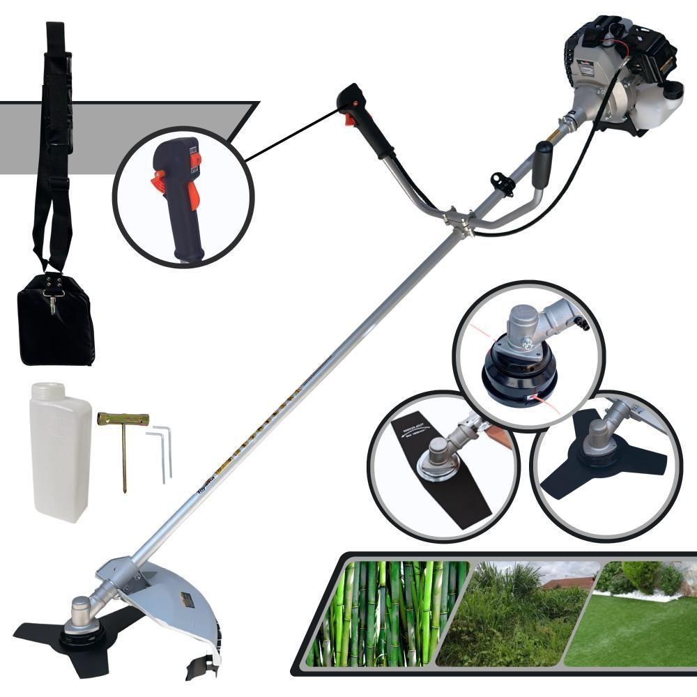 Roçadeira Completa Tbc43h Toyama 12.000rpm 43cc 1,7hp 3 Em 1 - 1