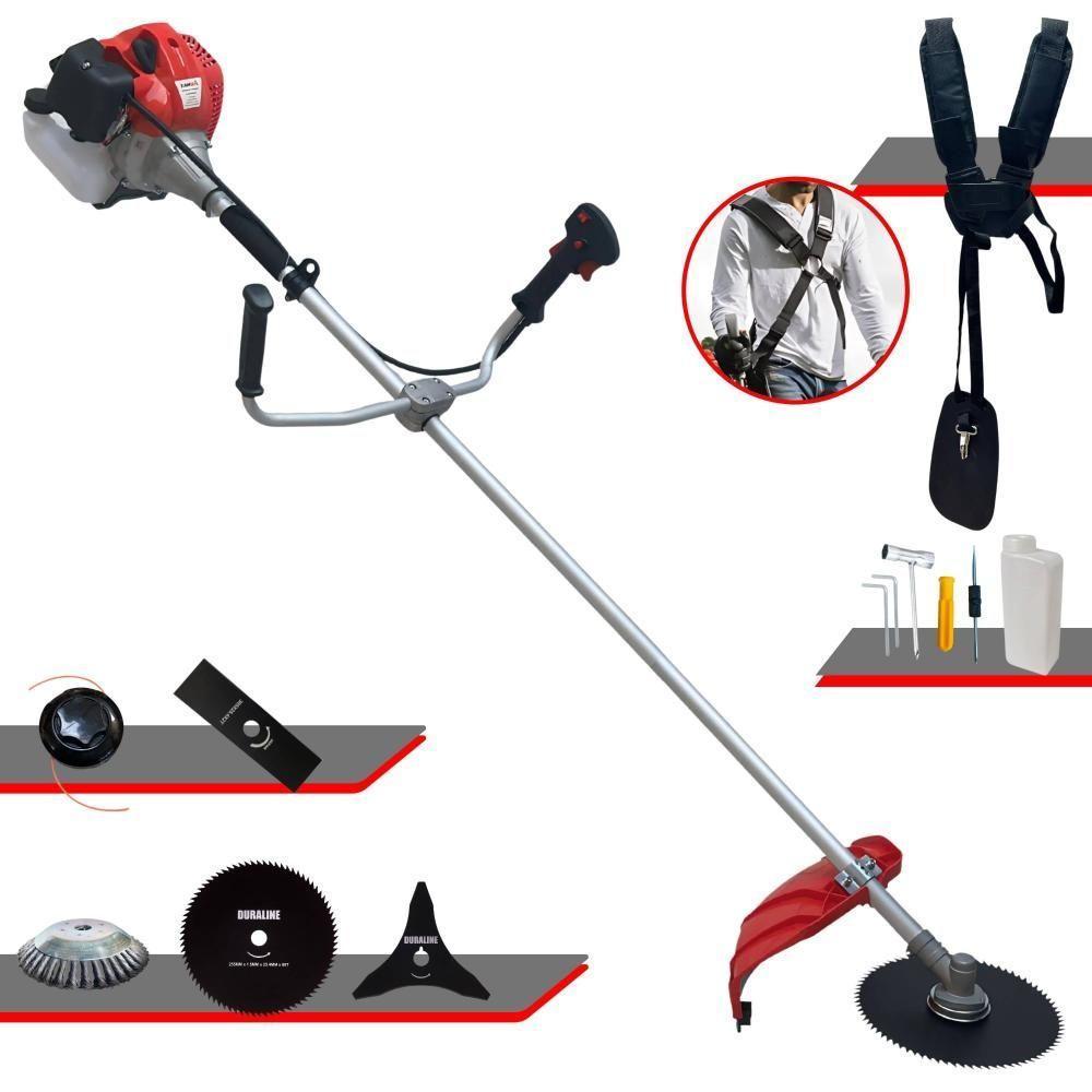 Roçadeira Cg520p 52cc 2,2hp Anmax Com 5 Opções De Cortes - 1