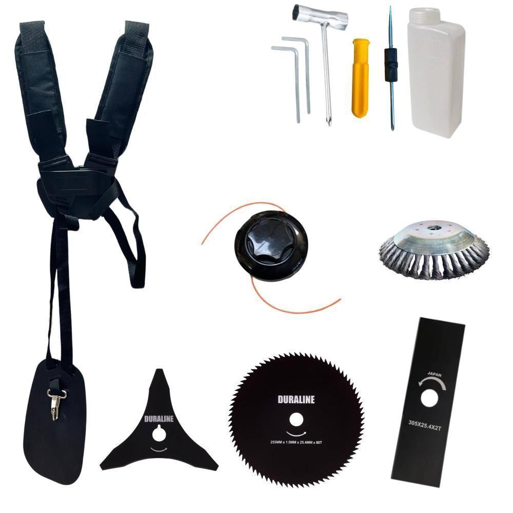 Roçadeira Cg520p 52cc 2,2hp Anmax Com 5 Opções De Cortes - 7