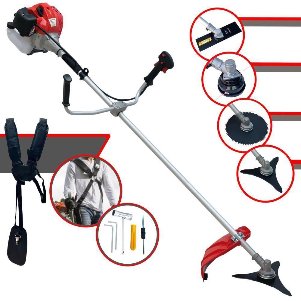 Roçadeira Cg520p 52cc 2,2hp Com Carretel + Faca 2p 3p E 40d - 1