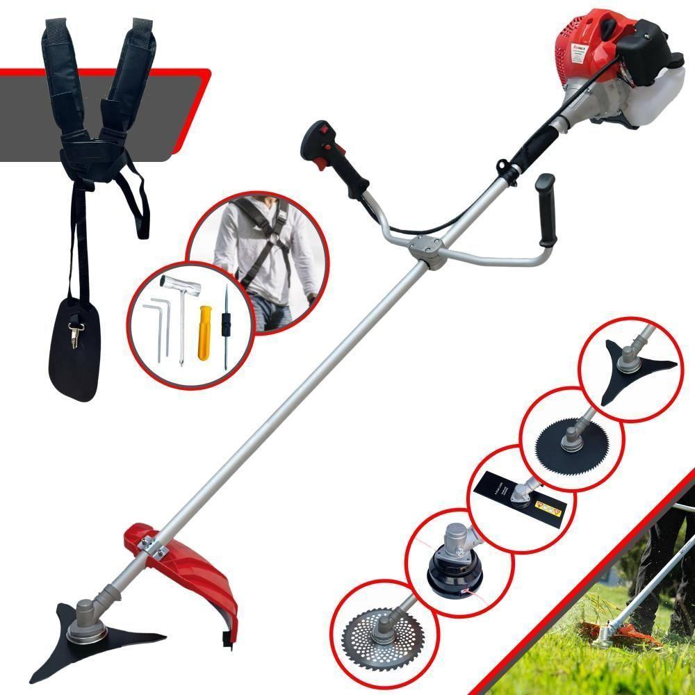 Roçadeira Anmax Cg430p à Gasolina 43cc C- 5 Opções De Cortes - 1