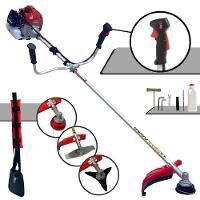 Roçadeira Kawashima Bcj-621l 62cc 3hp 2t + Faca 3 Pontas - 1