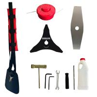 Roçadeira Kawashima Bcj-621l 62cc 3hp 2t + Faca 3 Pontas - 7