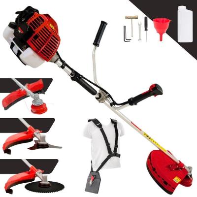 Roçadeira à Gasolina Lateral Kw43-l Kawashima 1,7hp 3 Em 1