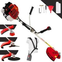 Roçadeira à Gasolina Lateral Kw43-l Kawashima 1,7hp 3 Em 1 - 1