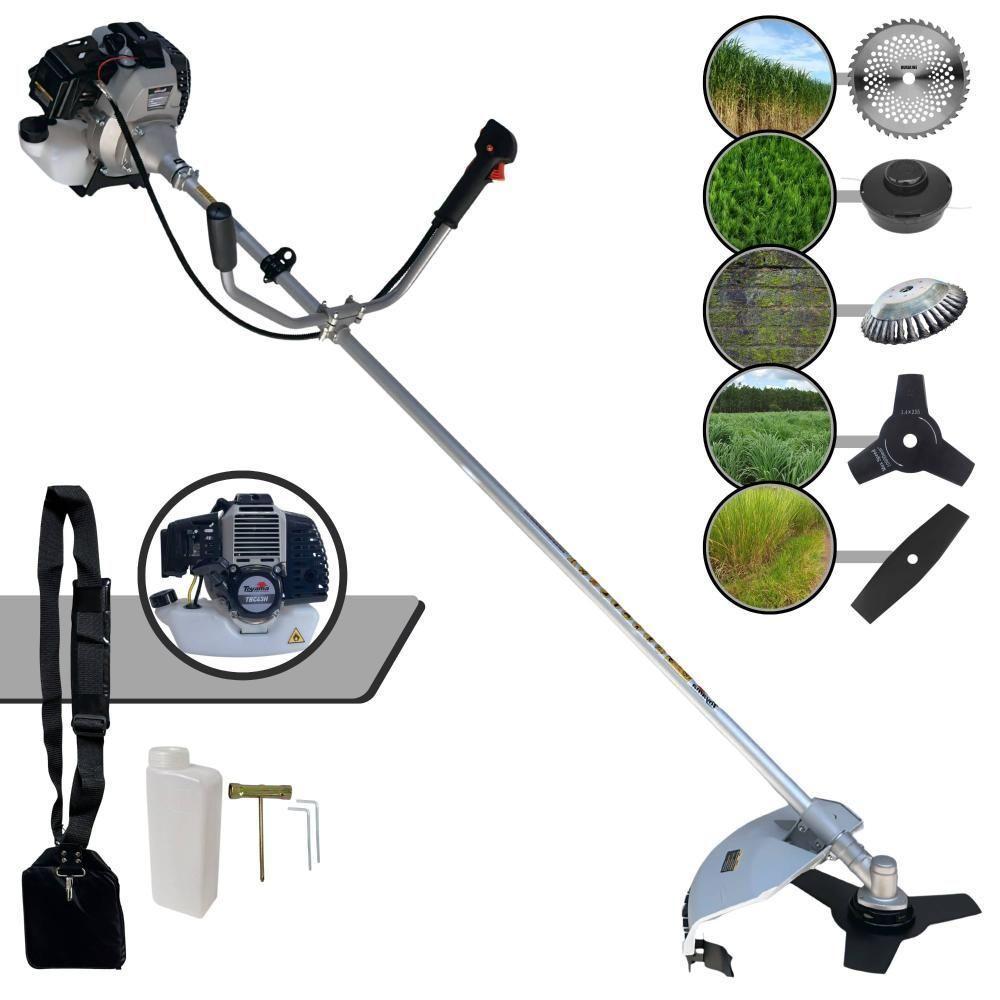 Roçadeira Lateral Tbc43-h Toyama 43cc Com 5 Opções De Cortes - 1