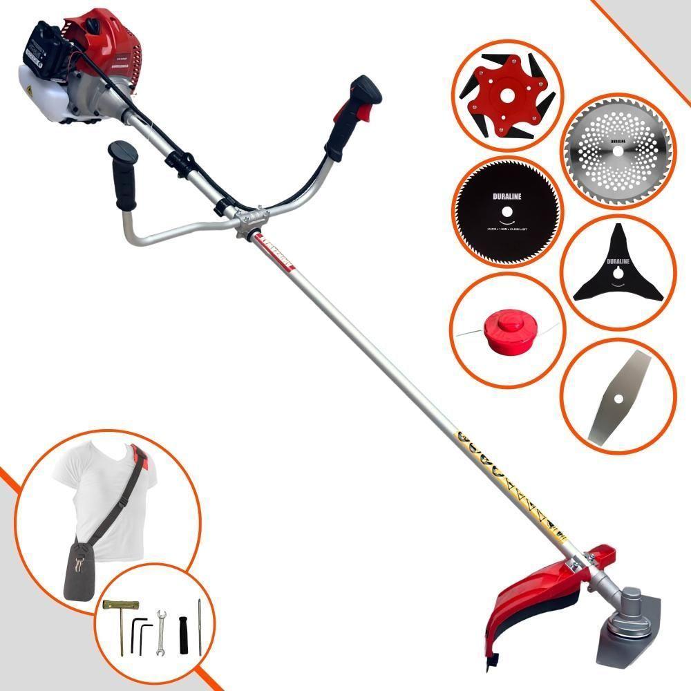 Roçadeira Kawashima Bcj620l à Gasolina 62cc Completa 6 Em 1 - 1