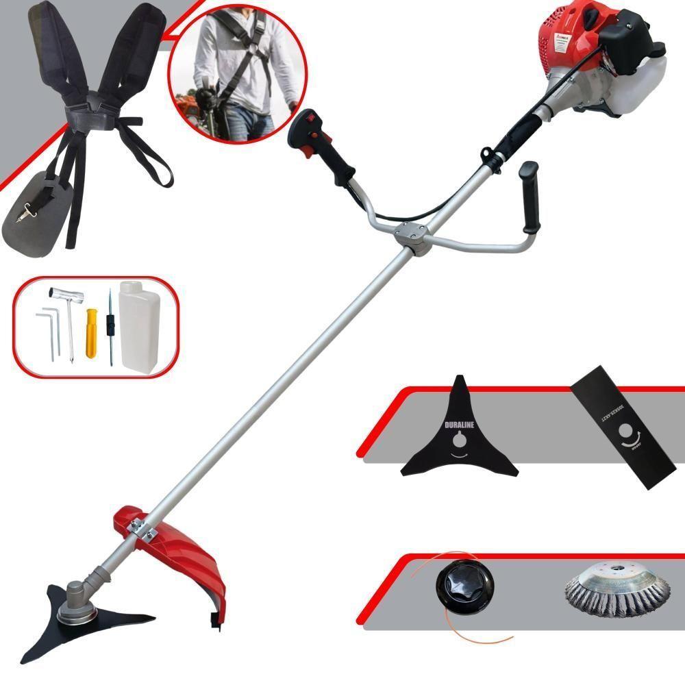 Roçadeira Completa Anmax Cg520p 52cc 2,2hp 10.000rpm 4 Em 1 - 1