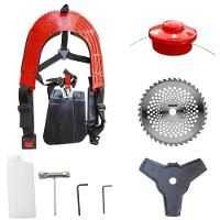 Roçadeira à Gasolina 2t Toyama Rt43-l + Faca 40 Dentes Vídea - 6