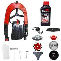 Roçadeira Completa Rt43l + 6 Facas + Epi + óleo Toyama 2t - 8