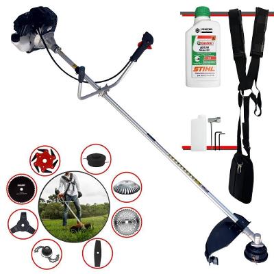 Roçadeira Toyama Rt43lb25a + 8 Opções De Cortes + óleo Stihl