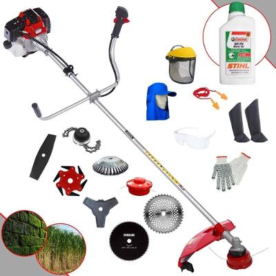 Roçadeira Lateral Rt52l + 6 Facas + Epi + óleo Stihl 2t