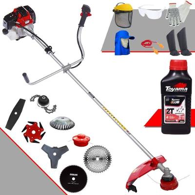 Roçadeira 8 Em 1 Rt43l 43cc 1,7hp + Epi + Óleo Toyama 2t