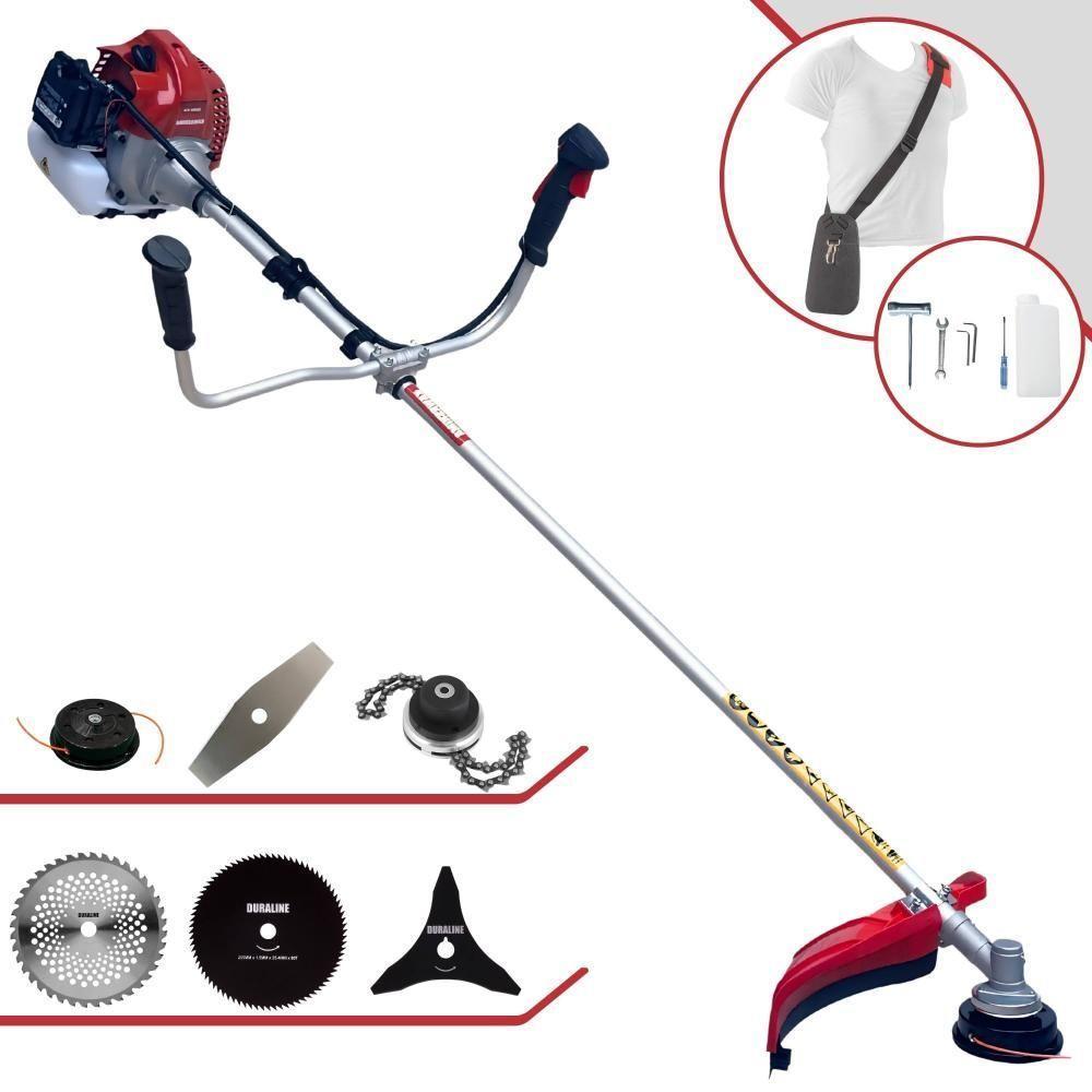 Roçadeira Kawashima Bcj431l + Facas 2p 3p 40d 80d E Trimmer - 1