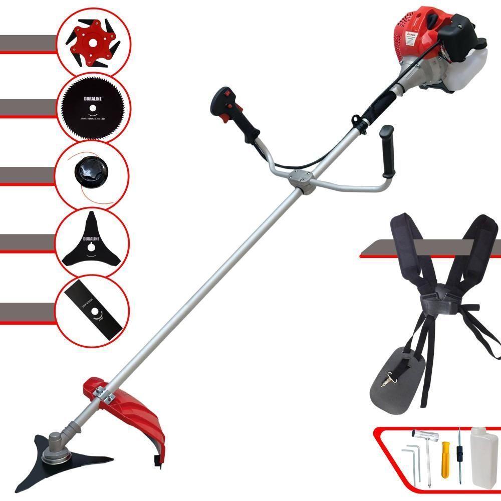 Roçadeira Cg430p-tb 43cc C- Carretel + Facas 2p 3p 6p E 80d - 1