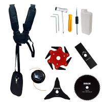 Roçadeira Cg430p-tb 43cc C- Carretel + Facas 2p 3p 6p E 80d - 7