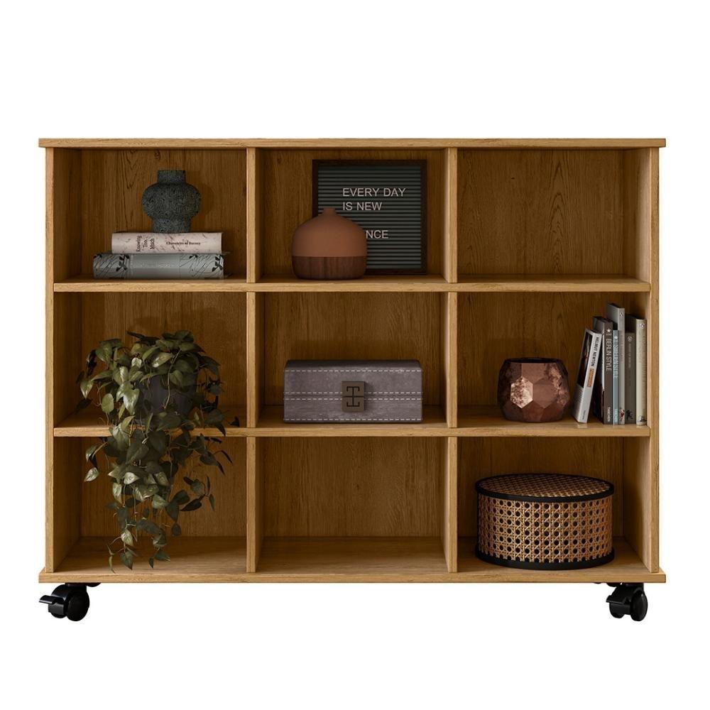 Nicho Organizador Com Rodízios Freijó - Qmovi - 1