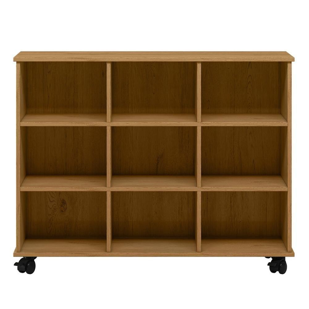 Nicho Organizador Com Rodízios Freijó - Qmovi - 5