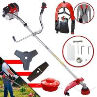 Roçadeira Toyama Lateral 43cc à Gasolina 2t + Faca 2 Pontas - 1