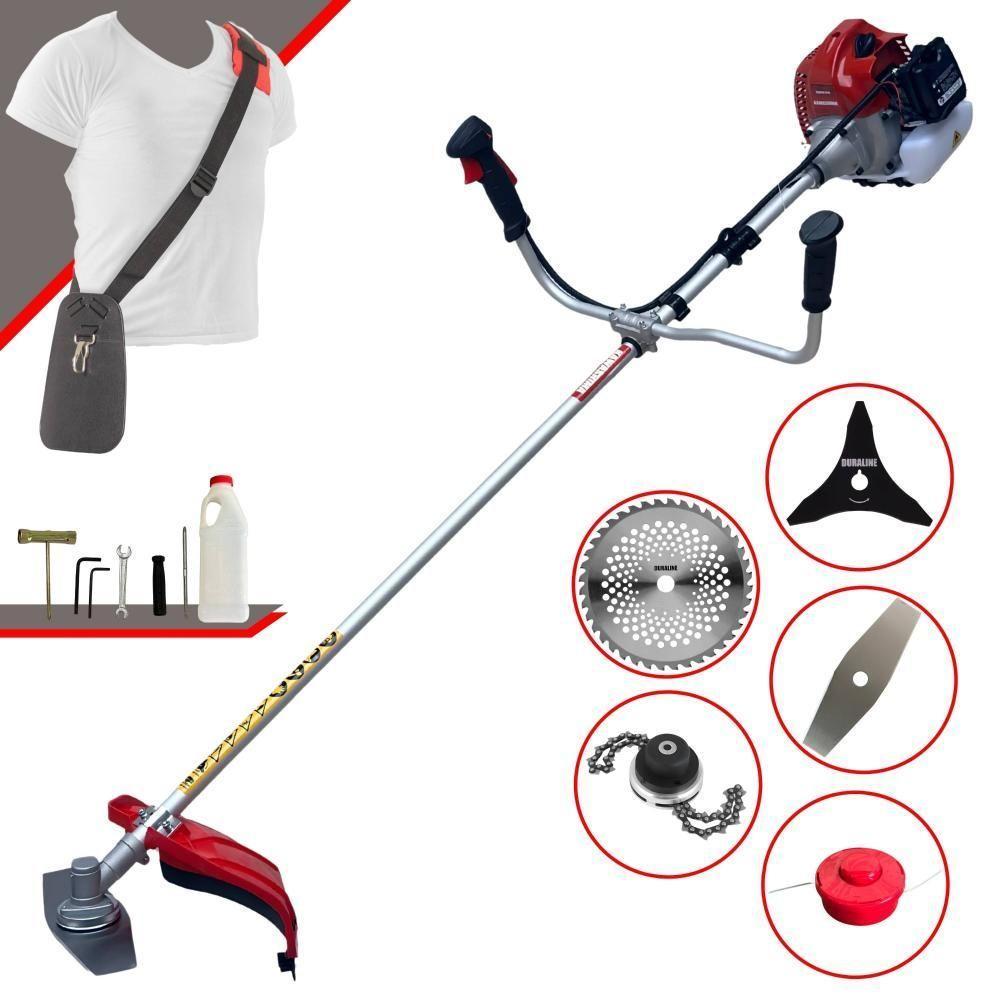 Roçadeira à Gasolina Kawashima Bcj620l 62cc 3hp 5 Em 1 - 1