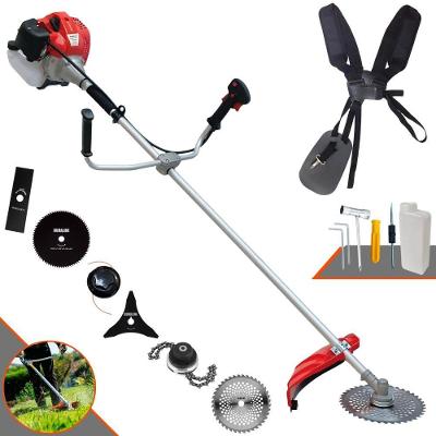 Roçadeira Anmax Cg520p à Gasolina 43cc C- 6 Opções De Cortes