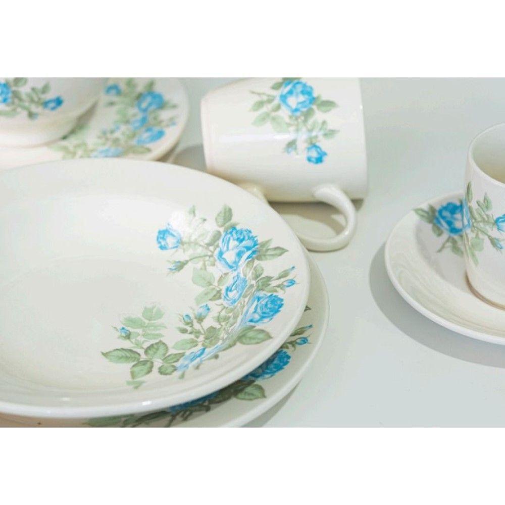 Aparelho De Jantar 30 Peças Brisa Azul Schmidt - 6