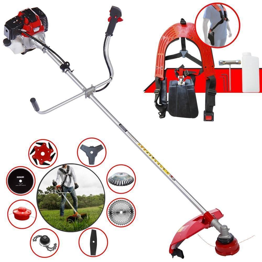 Roçadeira Toyama Rt52l 2t 2hp 52cc Com 8 Opções De Cortes - 1