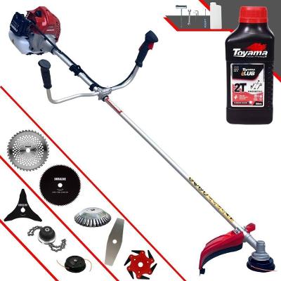 Roçadeira Kawashima Bcj431-l 43cc 8 Em 1 + Óleo Toyama 2t