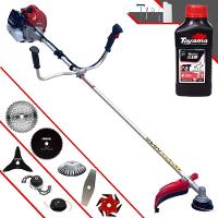 Roçadeira Kawashima Bcj431-l 43cc 8 Em 1 + Óleo Toyama 2t - 1