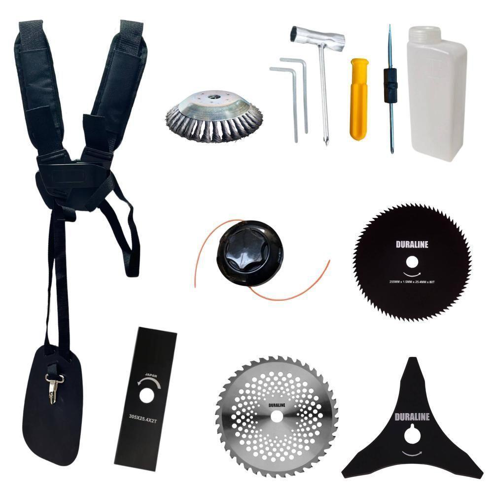 Roçadeira Cg430p 43cc Multifuncional 6 Em 1 + Óleo Stihl 2t - 8