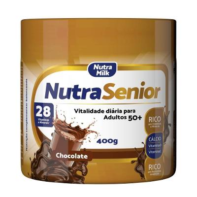 Nutra Senior Adulto 50+ Chocolate 400g Nutramilk
