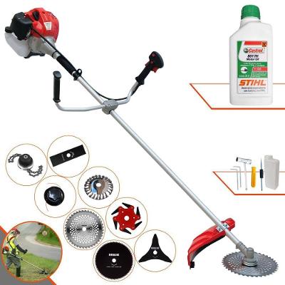Roçadeira Anmax Cg520p Com 8 Opções De Cortes + Óleo Stihl