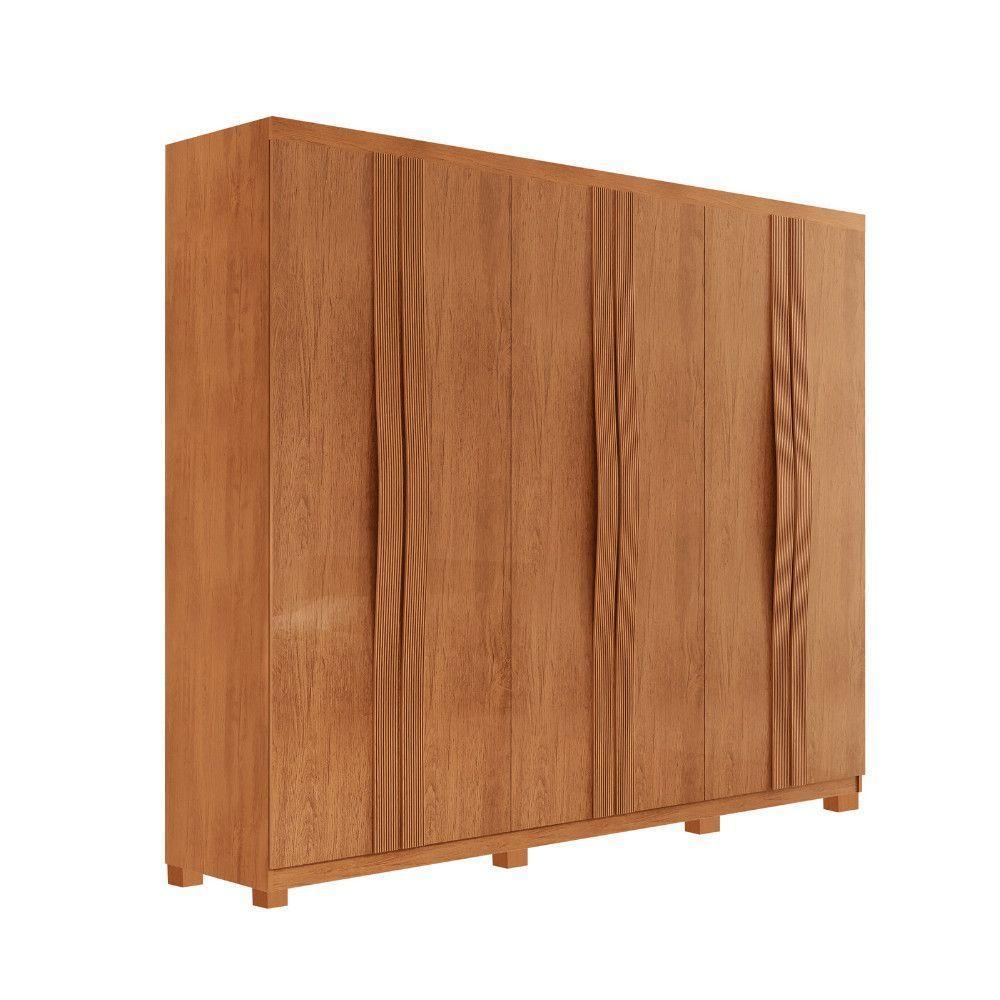 Guarda Roupa Casal Dunas 6 Portas E 2 Gavetas Mdf Moderna Naturalle - 2