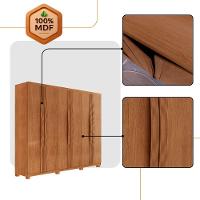 Guarda Roupa Casal Dunas 6 Portas E 2 Gavetas Mdf Moderna Naturalle - 5