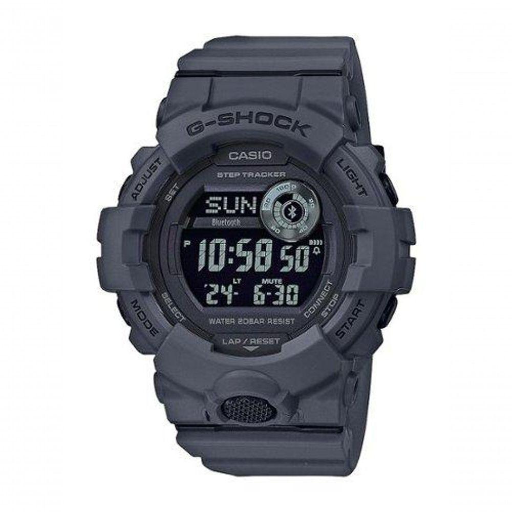 Casio - G-shock Power Trainer Masculino Com Relógio Bluetooth Mobile Link 49 Mm - Cinza-gbd800uc-8 - 6