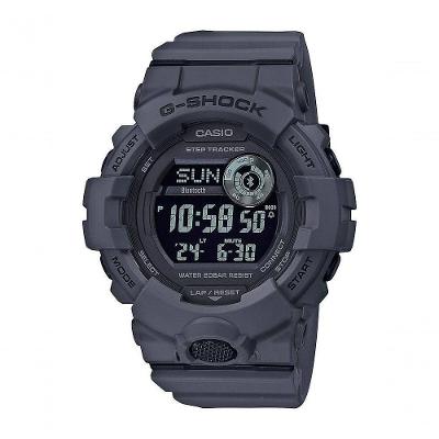 Casio - G-shock Power Trainer Masculino Com Relógio Bluetooth Mobile Link 49 Mm - Cinza-gbd800uc-8