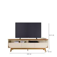 Rack Bancada Selene Ambiente Cinamomo Off White- Madetec - 3