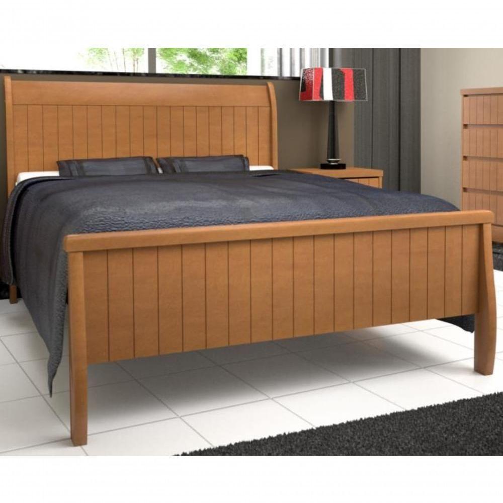 Cama Maciça 1,20 X 1,90 - Móveis De Gramado - 1