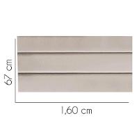 Painel Cabeceira Estofada Argentina 160cm Cama Box Queen Suede Bege- Mabe Magazine - 2