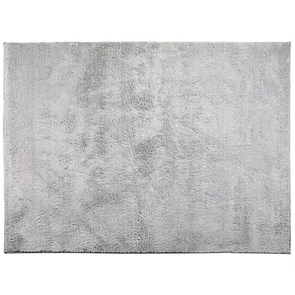 Tapete Sala Escritório 1,50 X 2,00 m Macio Antiderente Prata - 5